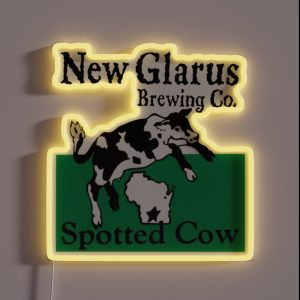 Spotted Cow New Glarus Brewery RGB Neon Sign