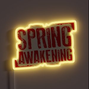 Spring Awakening Logo RGB Neon Sign Spring Awakening Logo RGB Neon Sign