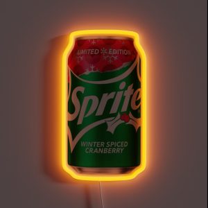 Sprite Cranberry RGB Neon Sign