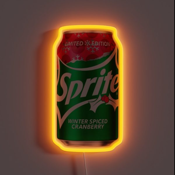 Sprite Cranberry RGB Neon Sign