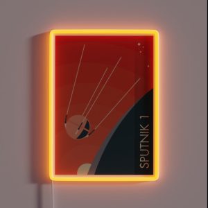 Sputnik 1 RGB Neon Sign