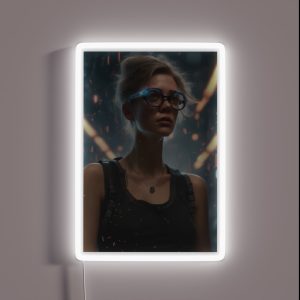 Spy Girl RGB Neon Sign