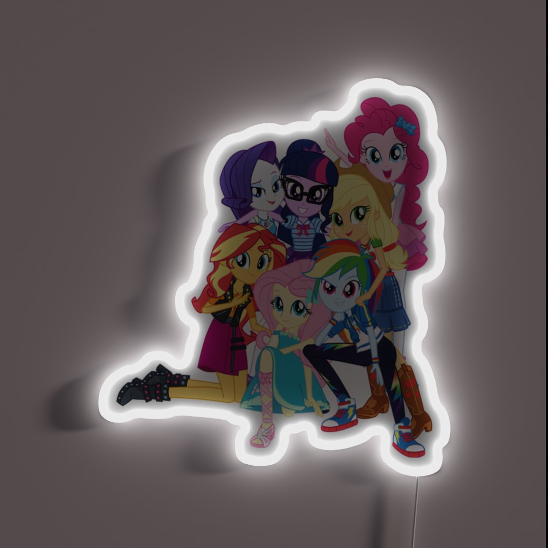 Squad Of Friendship RGB Neon Sign Squad Of Friendship RGB Neon Sign