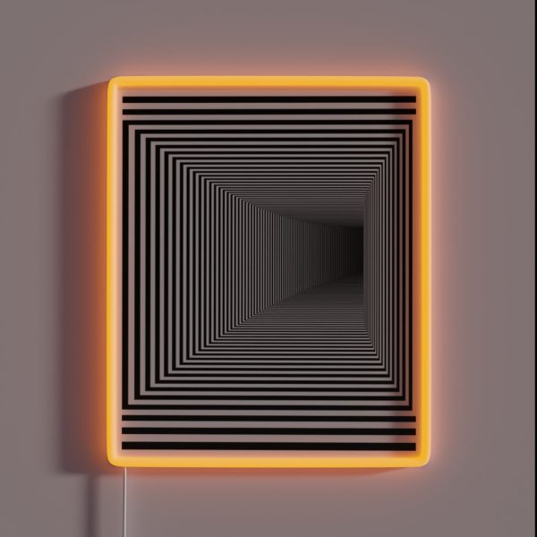 Squarehole RGB Neon Sign