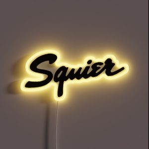 Squier Guitars RGB Neon Sign