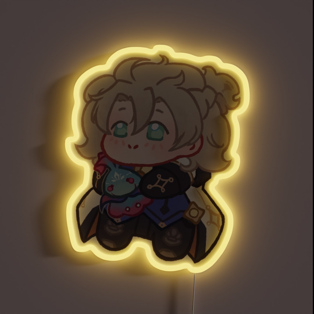 Squishy Albedo RGB Neon Sign Squishy Albedo RGB Neon Sign