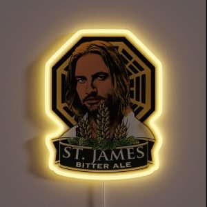 St James Bitter Ale RGB Neon Sign