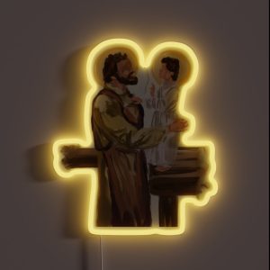 St Joseph RGB Neon Sign