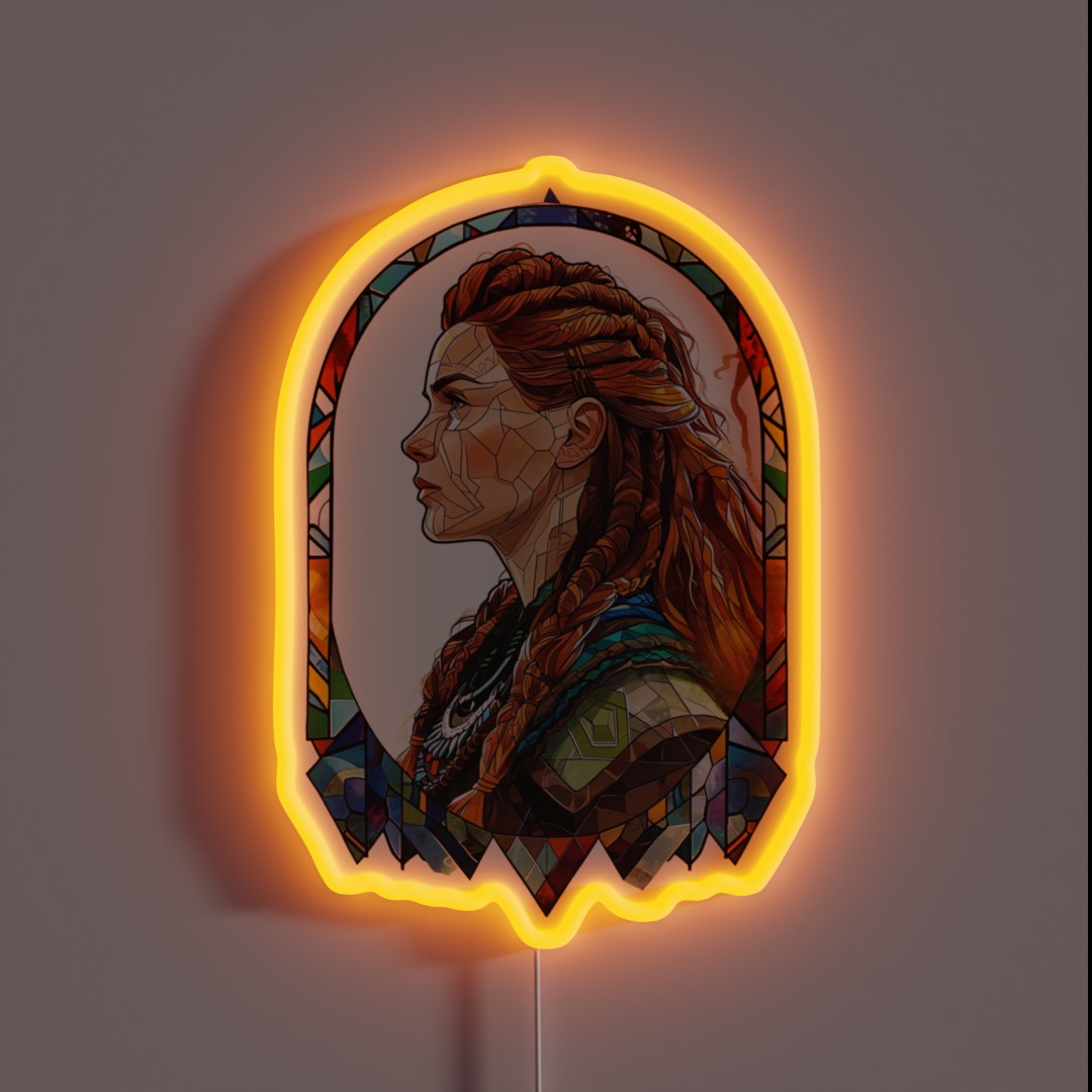 Stained Glass Aloy RGB Neon Sign Stained Glass Aloy RGB Neon Sign