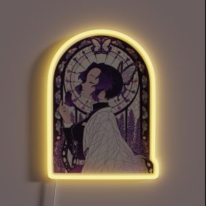 Stained Glass Insect Slayer RGB Neon Sign Stained Glass Insect Slayer RGB Neon Sign