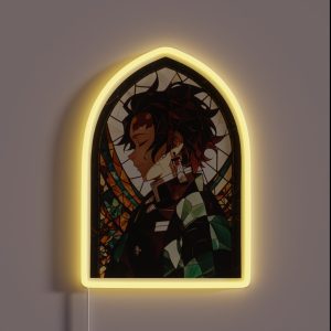 Stained Glass Water Slayer RGB Neon Sign