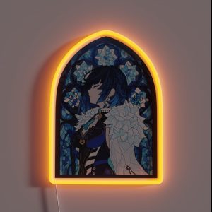 Stained Glass Yelan RGB Neon Sign