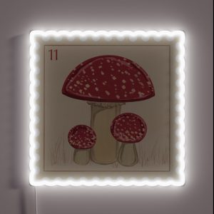 Stamp Amanita Muscaria RGB Neon Sign Stamp Amanita Muscaria RGB Neon Sign
