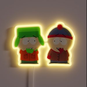 Stan And Kyle RGB Neon Sign