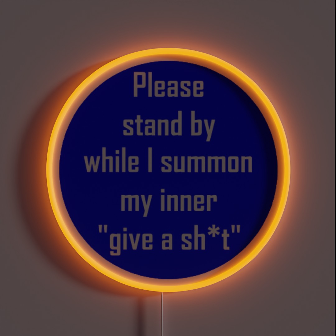 STAND BY RGB Neon Sign STAND BY RGB Neon Sign