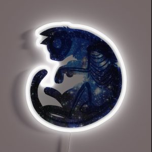 Star Cat RGB Neon Sign