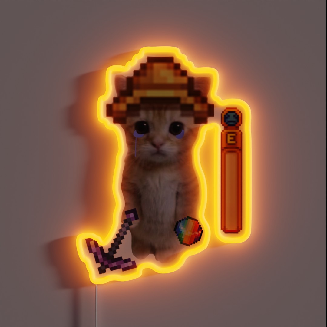 Stardew Valley El Gato RGB Neon Sign Stardew Valley El Gato RGB Neon Sign