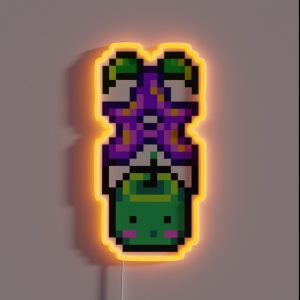 Stardew Valley Junimo With Stardrop RGB Neon Sign Stardew Valley Junimo With Stardrop RGB Neon Sign