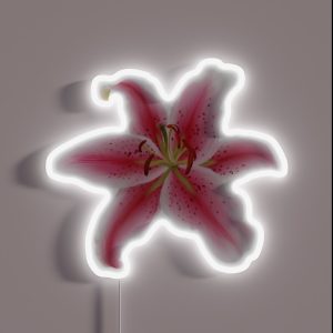 Stargazer Lily RGB Neon Sign