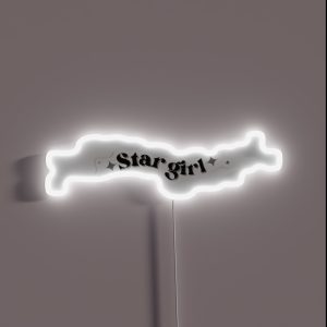 Stargirl Lyrics RGB Neon Sign