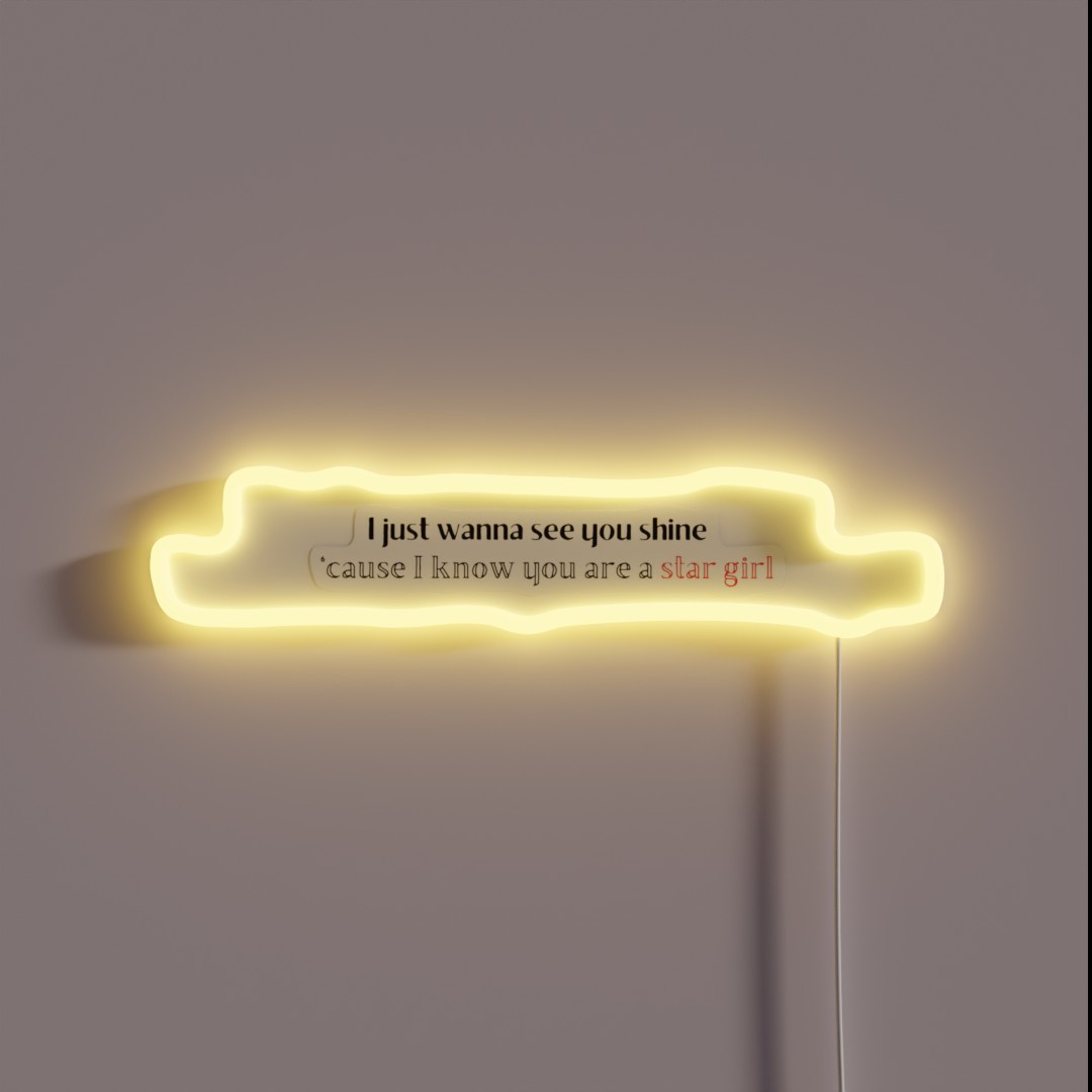 Stargirl RGB Neon Sign Stargirl RGB Neon Sign