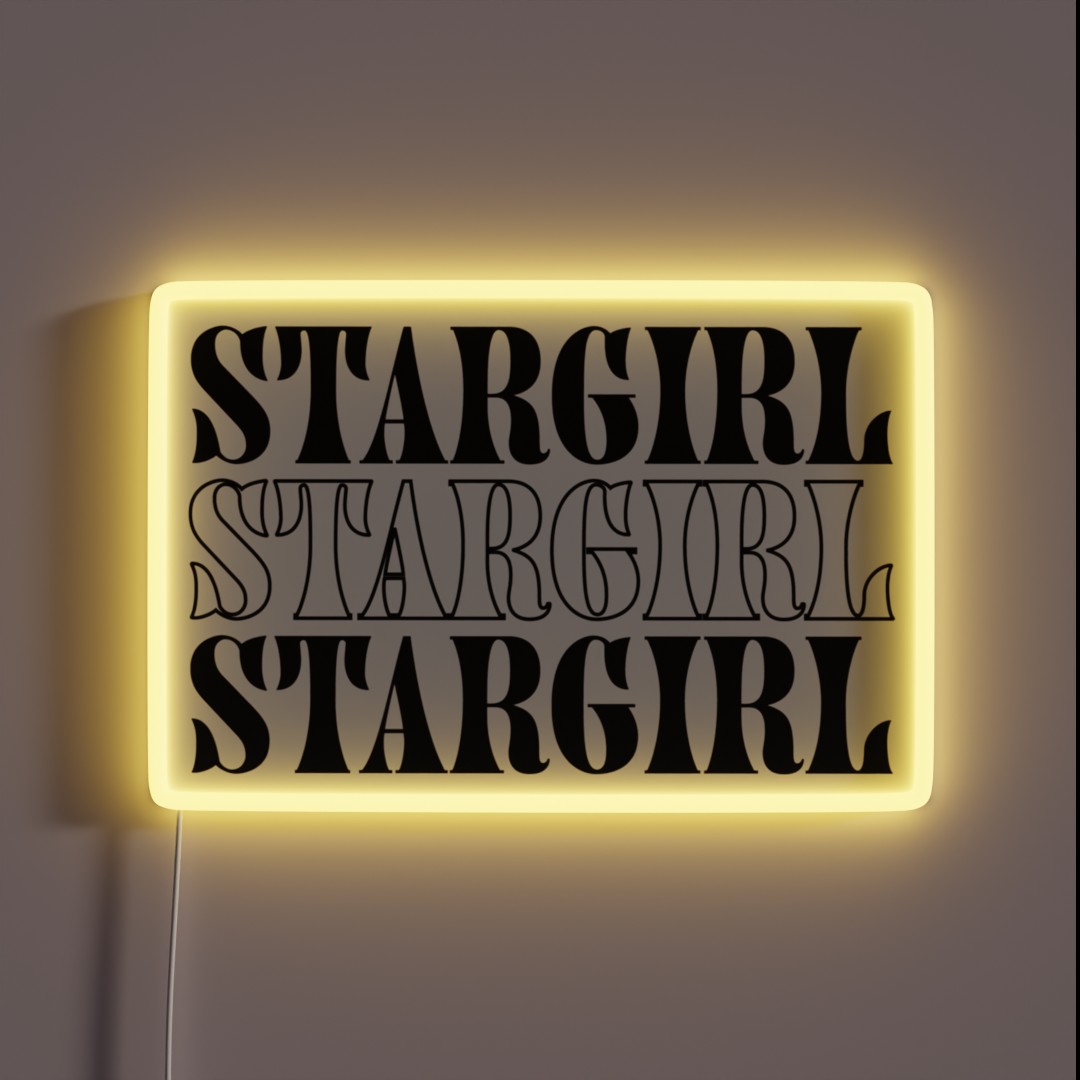 Stargirl RGB Neon Sign Stargirl RGB Neon Sign