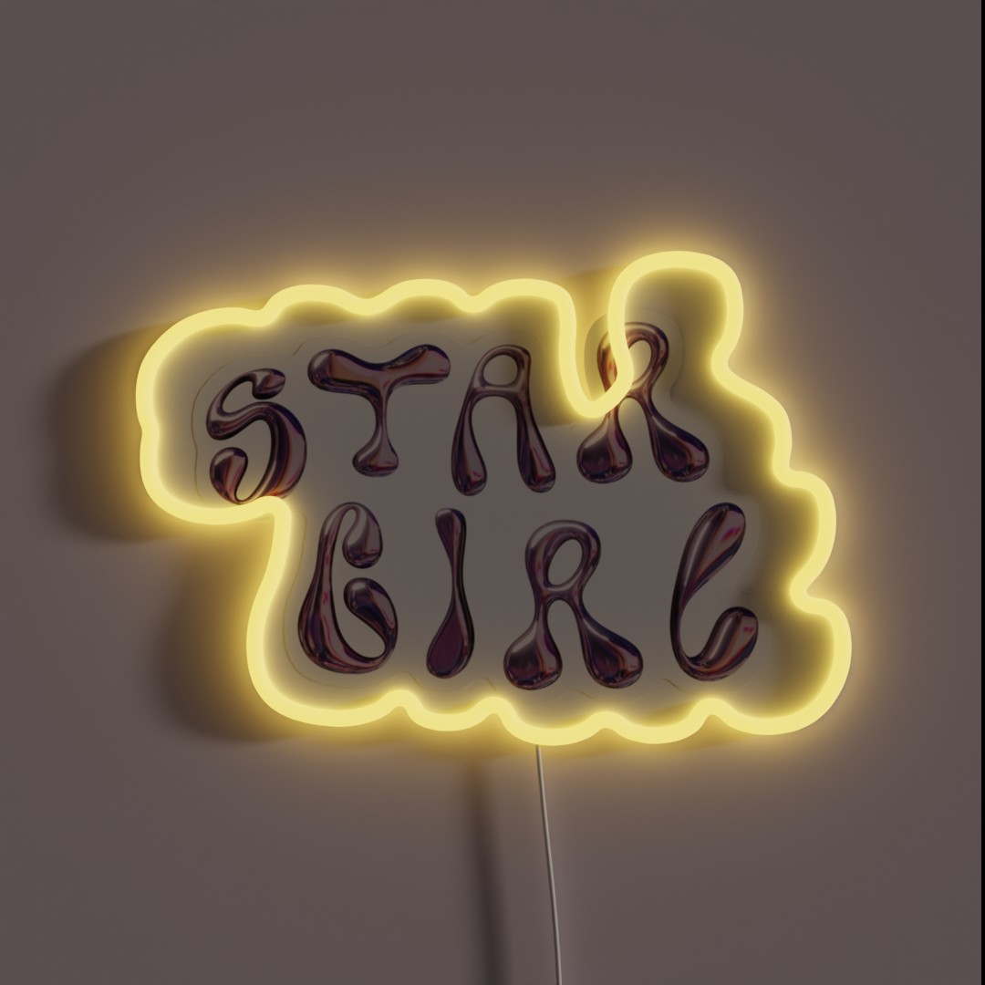 STARGIRL RGB Neon Sign STARGIRL RGB Neon Sign