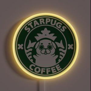 Starpugs Coffee Puglie RGB Neon Sign