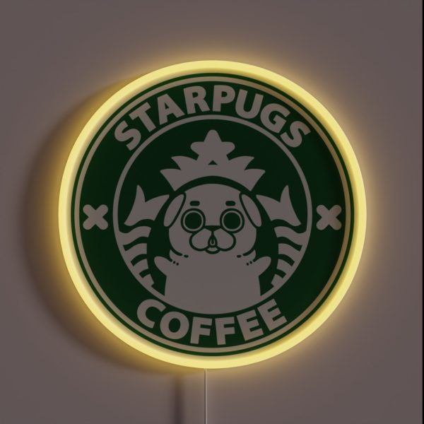 Starpugs Coffee Puglie RGB Neon Sign