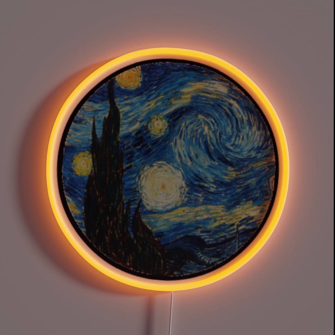 Starry Night RGB Neon Sign Starry Night RGB Neon Sign