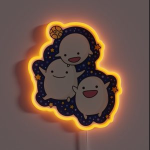 Starry Warawara Inspired RGB Neon Sign