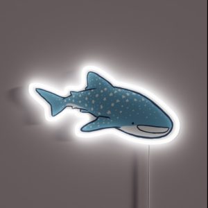 Starry Whale Sharks Light Version RGB Neon Sign