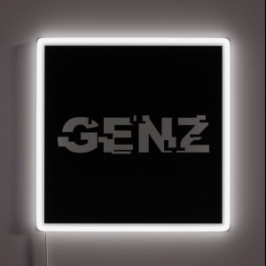 Static Glitch Genz RGB Neon Sign Static Glitch Genz RGB Neon Sign