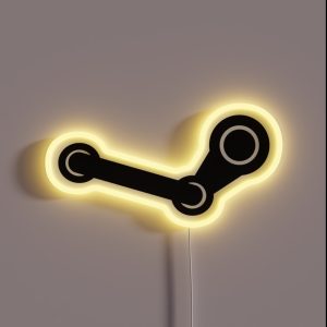 Steam Logo RGB Neon Sign