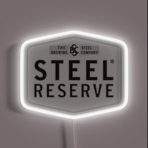 Steel Reserve RGB Neon Sign Steel Reserve RGB Neon Sign