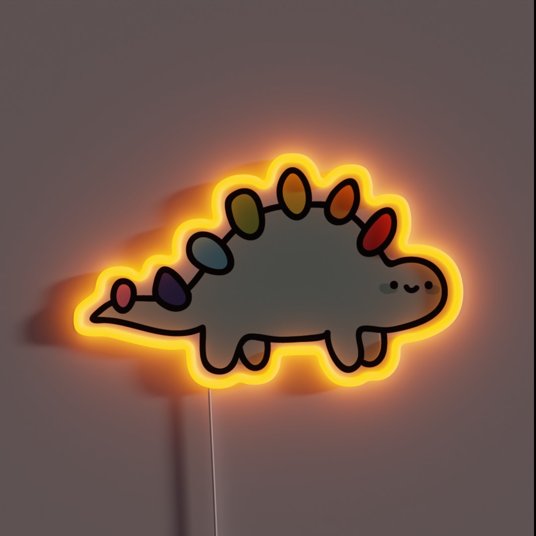 Stegaysaurus RGB Neon Sign Stegaysaurus RGB Neon Sign