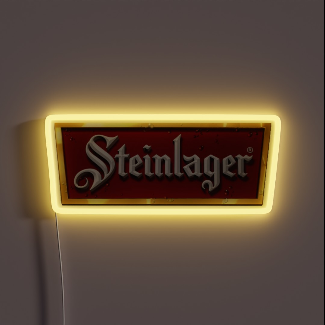 Steinlager Logo RGB Neon Sign Steinlager Logo RGB Neon Sign
