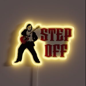Step Off RGB Neon Sign