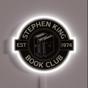 Stephen King Book Club RGB Neon Sign