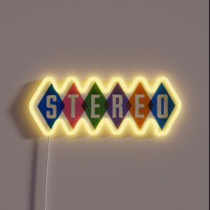 Stereo Logo RGB Neon Sign Stereo Logo RGB Neon Sign