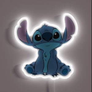 Stitch And Angel RGB Neon Sign