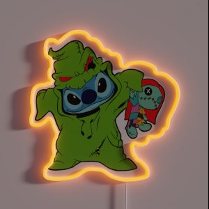 Stitch Oogie Boogie RGB Neon Sign
