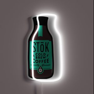 Stok Iced Coffee RGB Neon Sign Stok Iced Coffee RGB Neon Sign