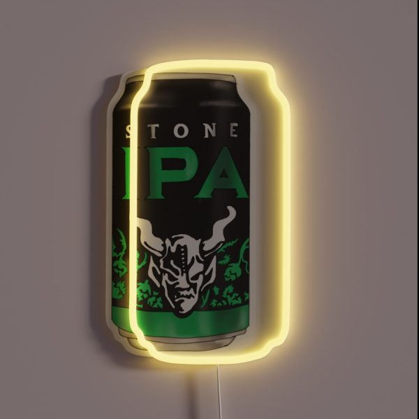 Stone Brewery IPA RGB Neon Sign