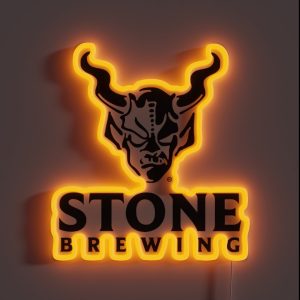Stone Brewing RGB Neon Sign