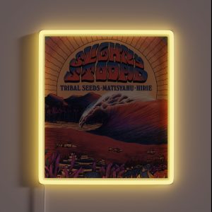 Stoopid Vacation Summer Tour 2019 Slightly Musuhmu RGB Neon Sign Stoopid Vacation Summer Tour 2019 Slightly Musuhmu RGB Neon Sign