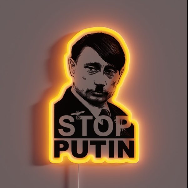 STOP PUTIN RGB Neon Sign