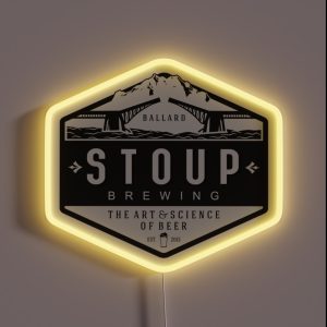 Stoup Brewing RGB Neon Sign