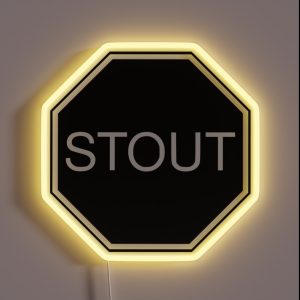 Stout Beer Sign RGB Neon Sign