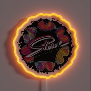 Stowe Shred Till We Re Dead RGB Neon Sign Stowe Shred Till We Re Dead RGB Neon Sign